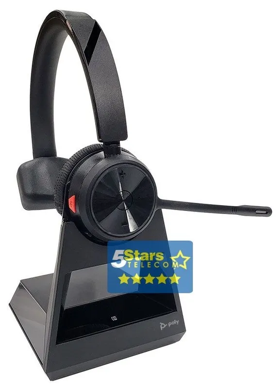 VoIP-шлюз Plantronics Poly Savi 7220 (213020-01) Office Wireless Headset — фото лота 2