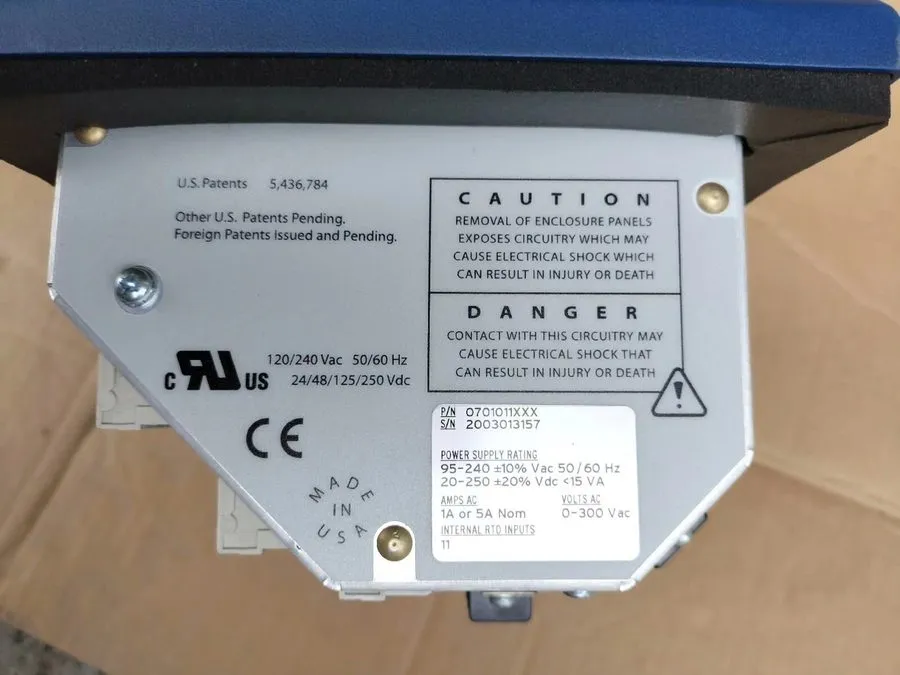 Реле защиты SEL-701 Motor Protection Relay