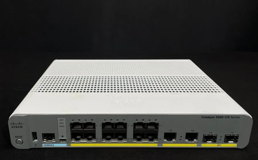 Коммутатор Cisco WS-C3560CX-12TC-S, 12 Port 3560-CX Data IP Base Switch 12 GE
