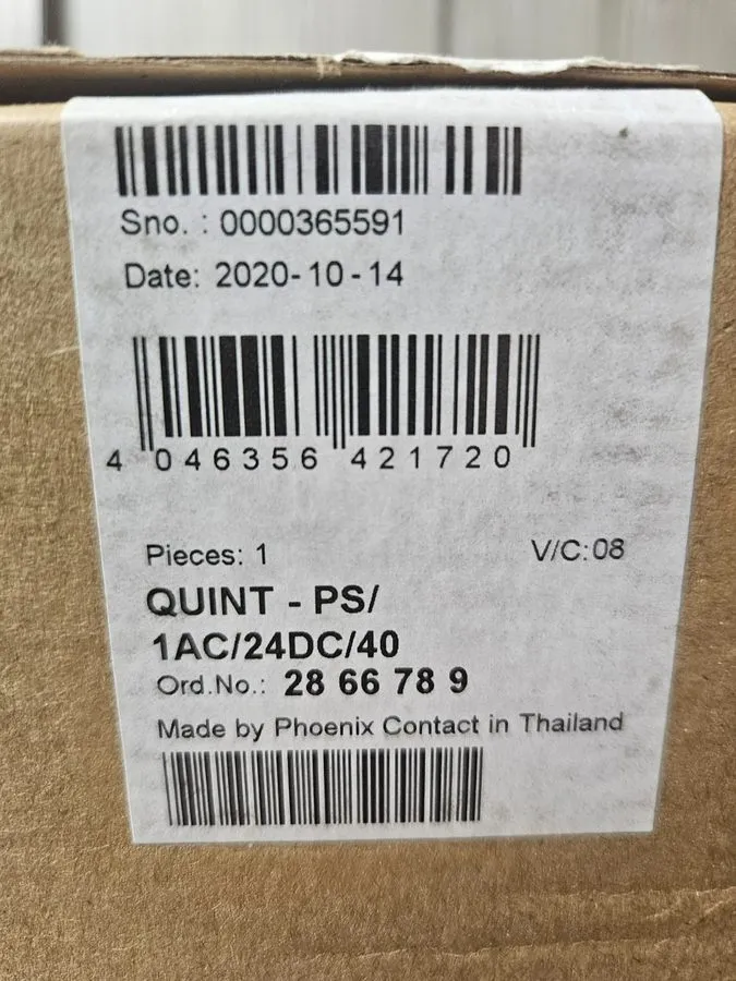 Блок питания Phoenix 2866789 QUINT-PS/1AC/24DC/40 Switching Power Supply