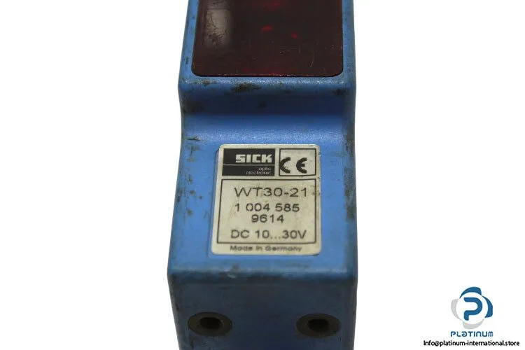 Фотоэлектрический датчик SICK WT30-21 Photoelectric Sensor 25-200mm LED Backgrou