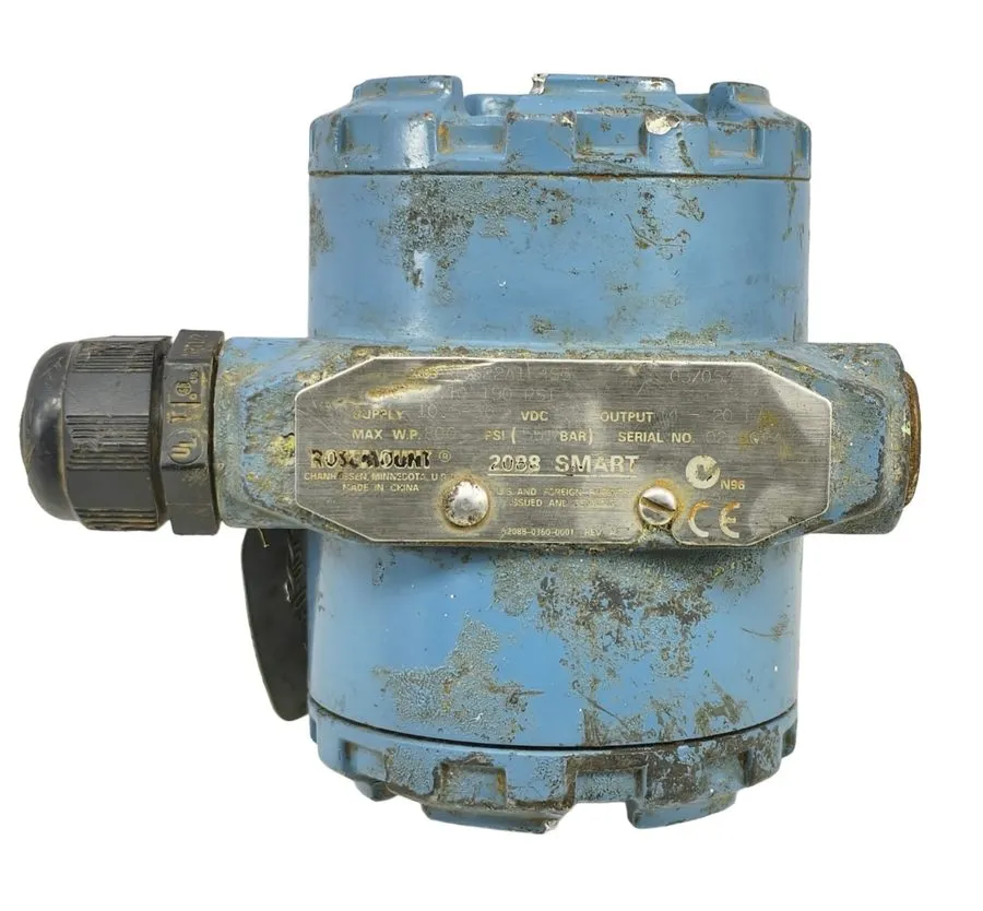 Датчик давления ROSEMOUNT 2088 G3S22A1B4 SMART PRESSURE GAUGE TRANSMITTER — фото лота 1