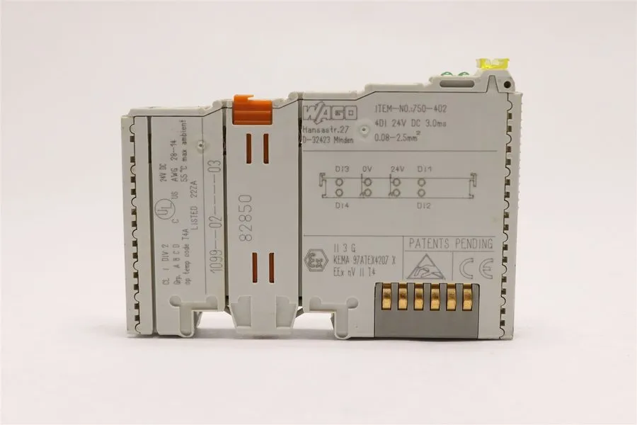 Модуль ввода-вывода Wago 750-402 Input Module 4DI 24VDC 3.0Ms