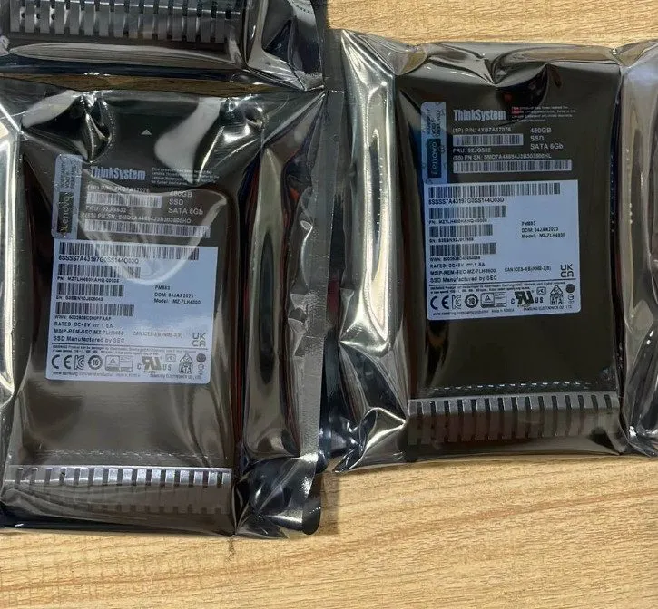 Сервер Lenovo ThinkSystem 02JG532 4XB7A17076 2.5" 480GB Entry SATA 6Gb SR650 Ser