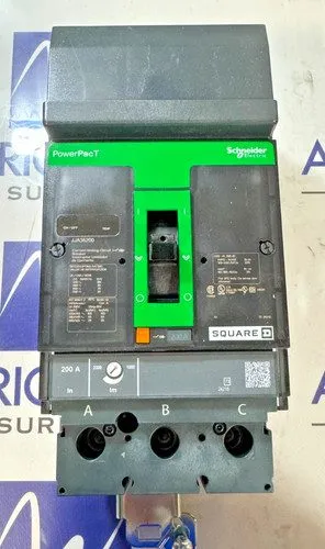 Автоматический выключатель JJA36200 3Pole 200Amp 480/600Volt I-Line Square D JJA