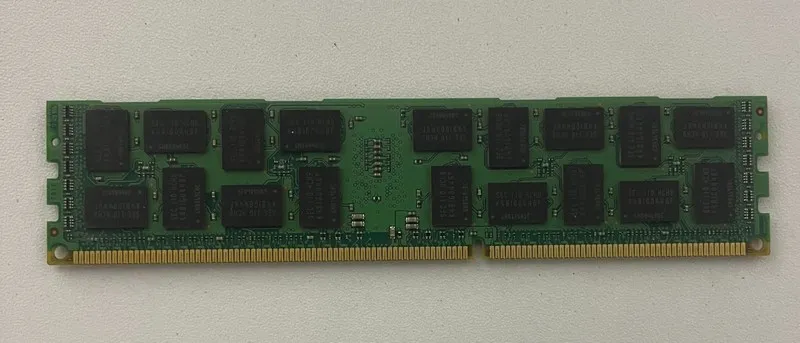 Модуль памяти Samsung 4GB 2Rx4 PC3-10600R M393B5170FH0-CH9 DDR3 Server Ram — фото лота 1