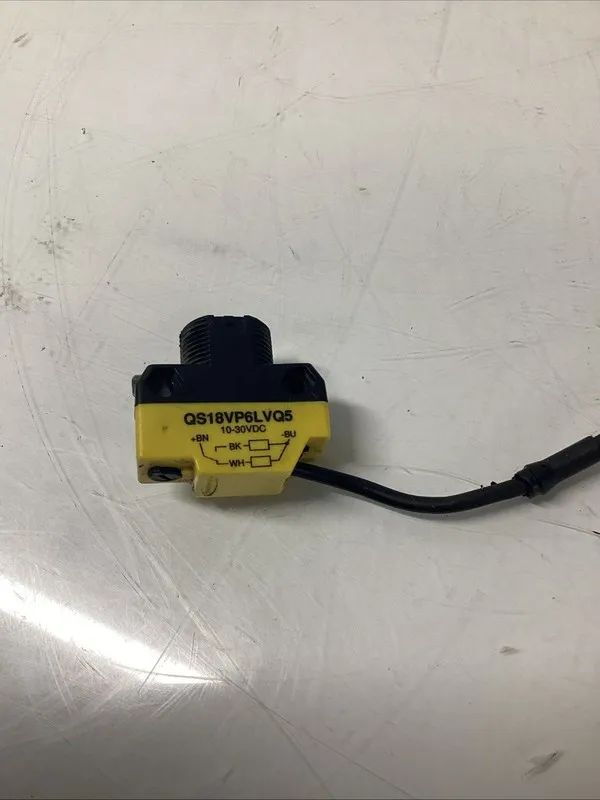 Фотоэлектрический датчик BANNER QS18VP6LVQ5 Photoelectric Sensor 10-30VDC USA lo