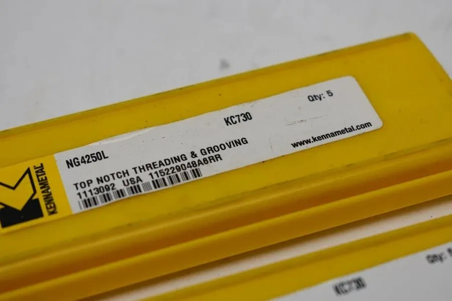 Режущий инструмент Kennametal NG4250R Grade KCU10 Carbide Insert Grooving