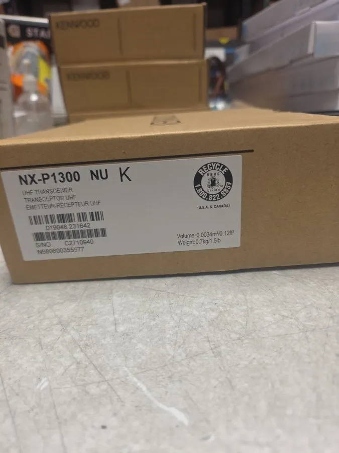 Радиостанция Kenwood NX-P1300NUK Digital NXDN/Analog UHF Two-Way Radio 5W 16-Ch 
