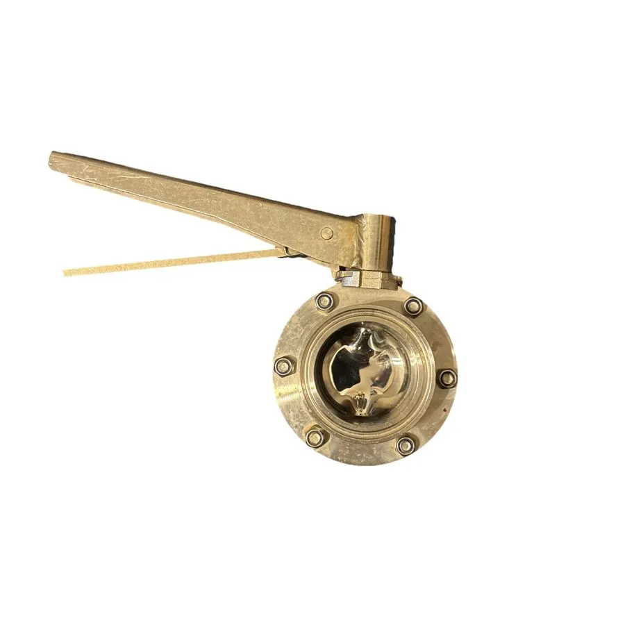 Фитинг 2 “ sanitary fitting VNE stainless butterfly valve 316L/3 CH 99804 — фото лота 1