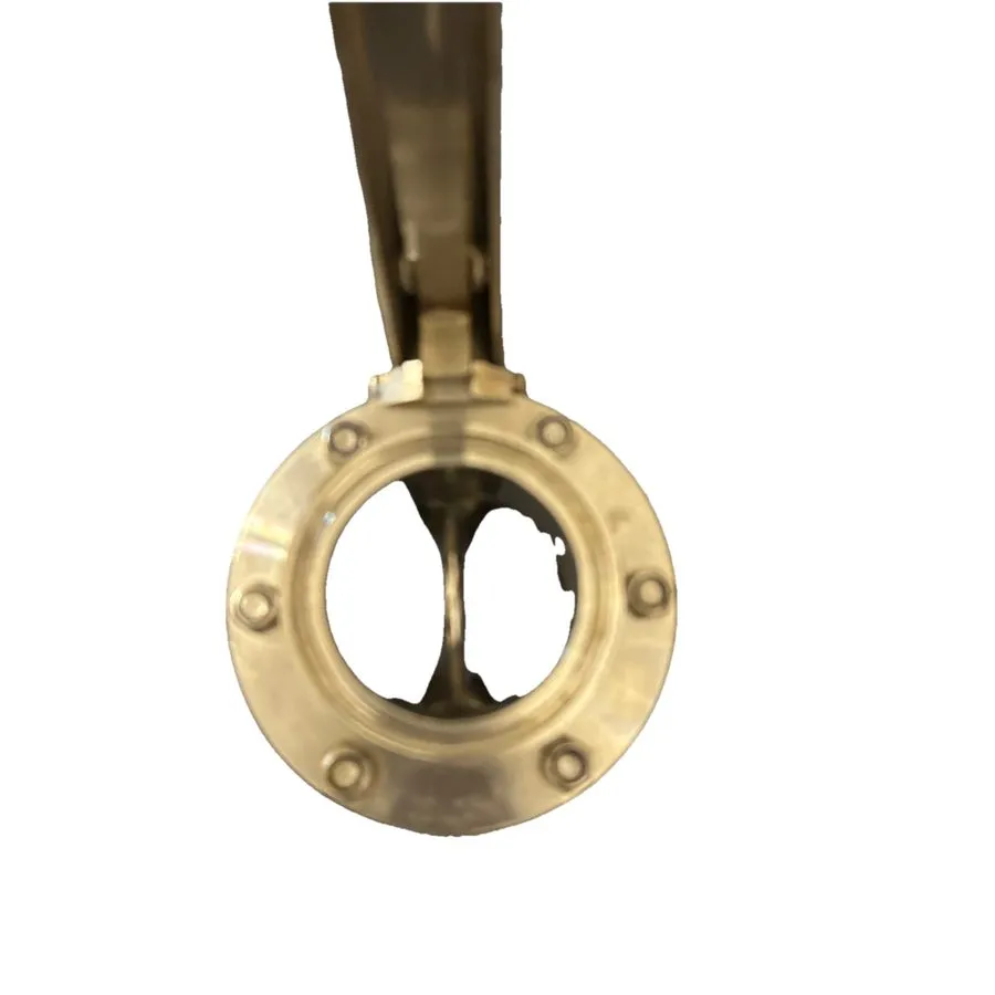 Фитинг 2 “ sanitary fitting VNE stainless butterfly valve 316L/3 CH 99804 — фото лота 2