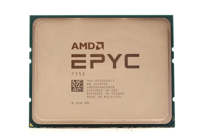 Процессор AMD EPYC 7352 100-000000077 2.30GHz 24C 128M 155W Processor ( UNLOCKED