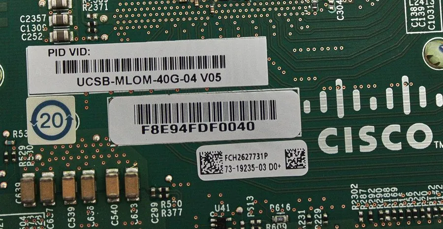 Сервер Cisco UCSB-MLOM-40G-04 UCS VIC 1440 Modular LOM