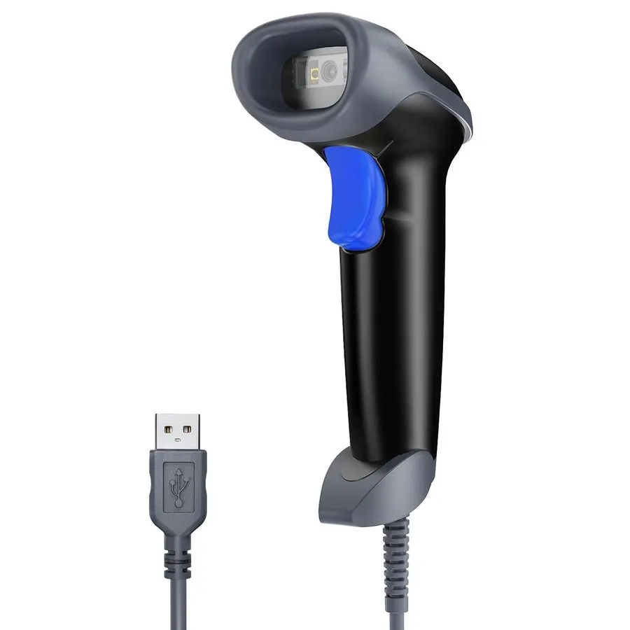 Сканер штрих-кода EYH2 Handheld USB 2D Barcode Scanner, Wired Automatic QR Code 