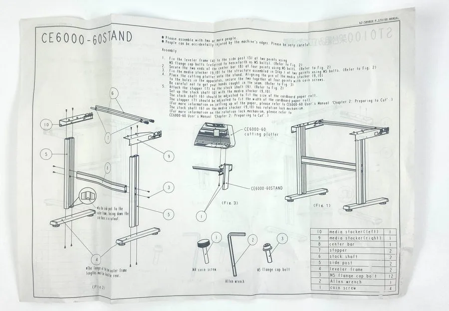 Режущий плоттер Graphtec CE6000-60 Plus Vinyl Cutter No Stand