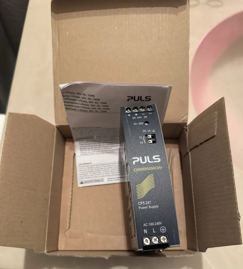 Блок питания PULS DIMENSION CS5.241 DIN Rail Power Supply 24V 5A 120W, 100-240VA