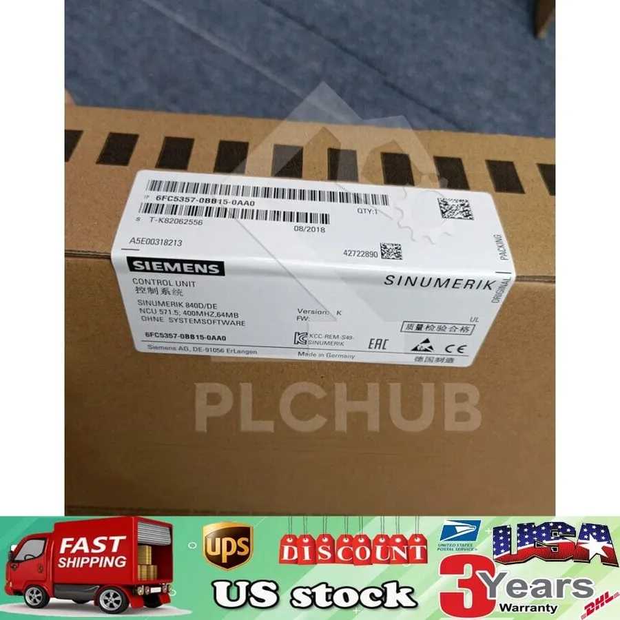 Стойка ЧПУ Siemens 6FC5357-0BB15-0AA0 SINUMERIK 840DDE CNC hardware