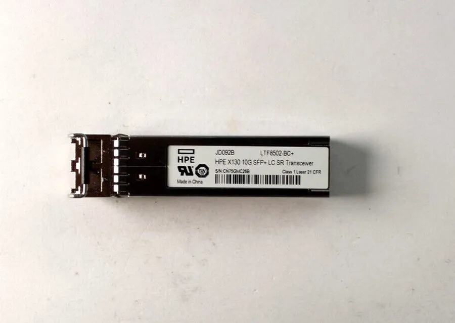 Трансивер HP GBIC X130 10G SFP+ 850nm 300m LC SR Transceiver JD092B