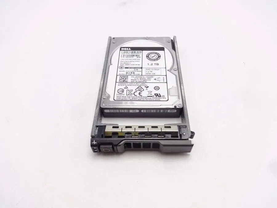 Жёсткий диск Dell 0B33078 1.2TB 10K SAS 2.5 12G HDD HGST HUC101812CSS204 Hard Dr