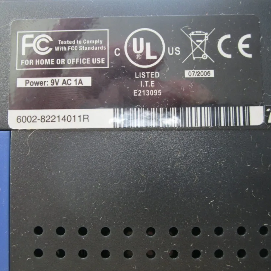 Маршрутизатор Linksys BEFSR41 4-Port 10/100 Wired Router v4