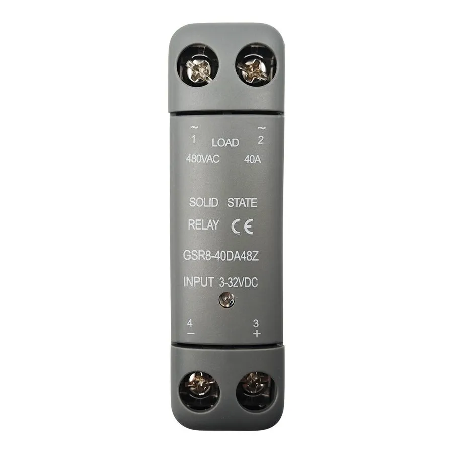Реле Solid State Relay With Heat Sink GSR8-40DA48Z input 3-32VDC ouput 40A/24-48