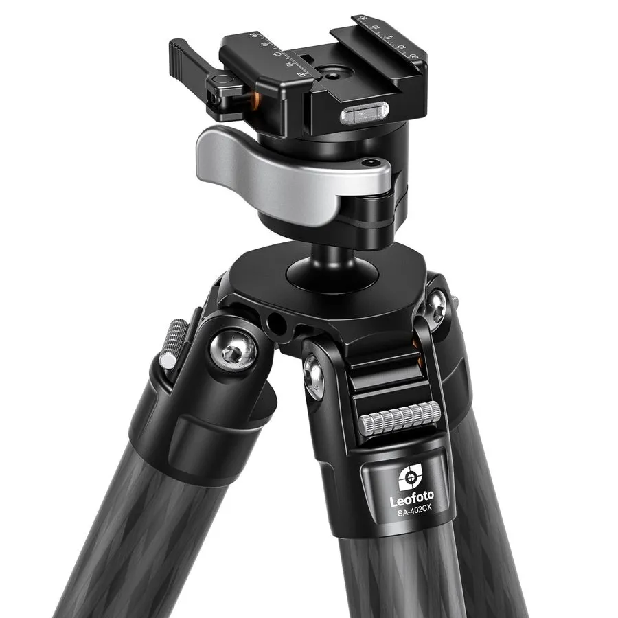 Оборудование видеонаблюдения 【Leofoto USA】Leofoto SA-402CX+MA-40X Outdoors Tripo