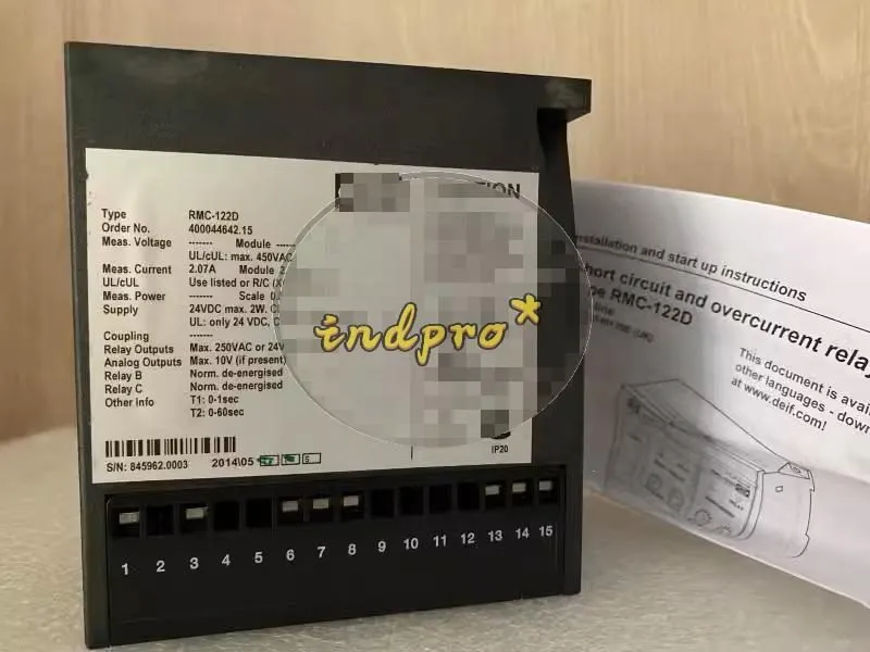 Реле защиты DEIF RMC-122D Over-current Protection Relay 220VAC 5A 100007048.10