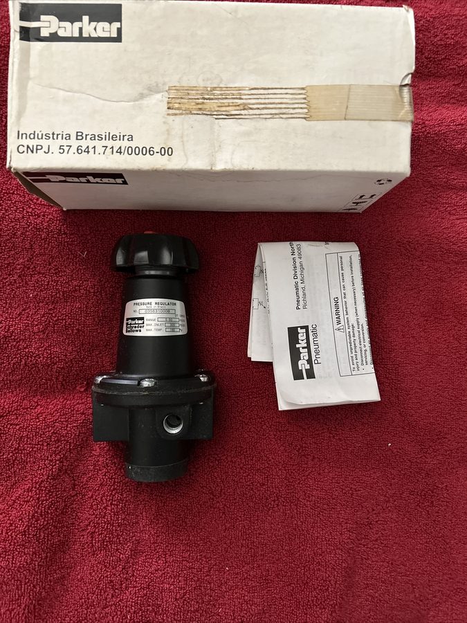 Трубопроводная арматура Parker Schrader Bellows 035631000B Pressure Regulator 5-