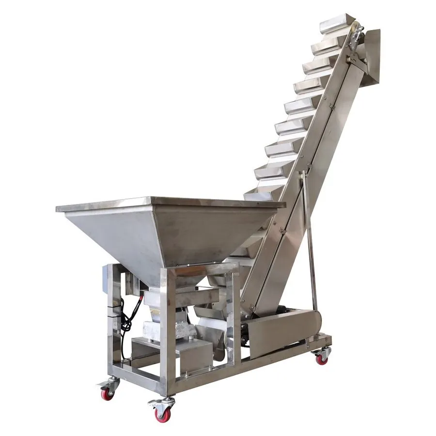 Конвейер 220V 400W Bucket Elevator Granule Conveyor Feeder Z Type Feeding Machin — фото лота 1
