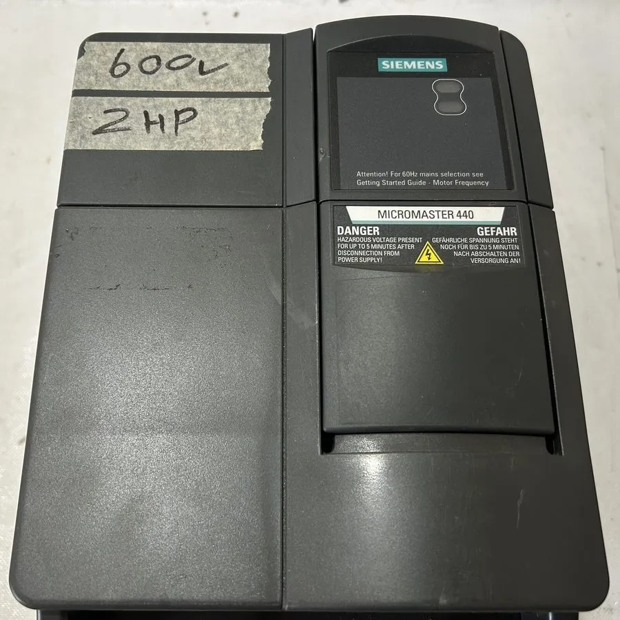 Частотный преобразователь Siemens 6SE6440-2UE21-5CA1 Micromaster 440 Vfd Drive 1