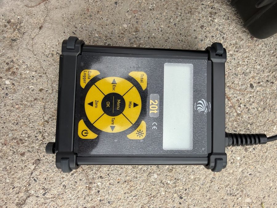 Весы GMS Industrial Supply 20t Digital Crane Scale Dynamometer Load Tester RON-2 — фото лота 2