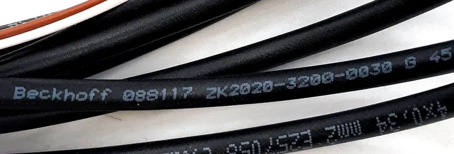 Кабель BECKHOFF ZK2020-3200-0030 Power Cable 3m