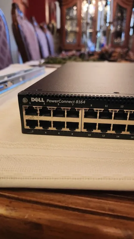 Коммутатор Dell N4064 (PowerConnect 8164) 48-Port 10GbE Managed Switch 2x 40Gb Q