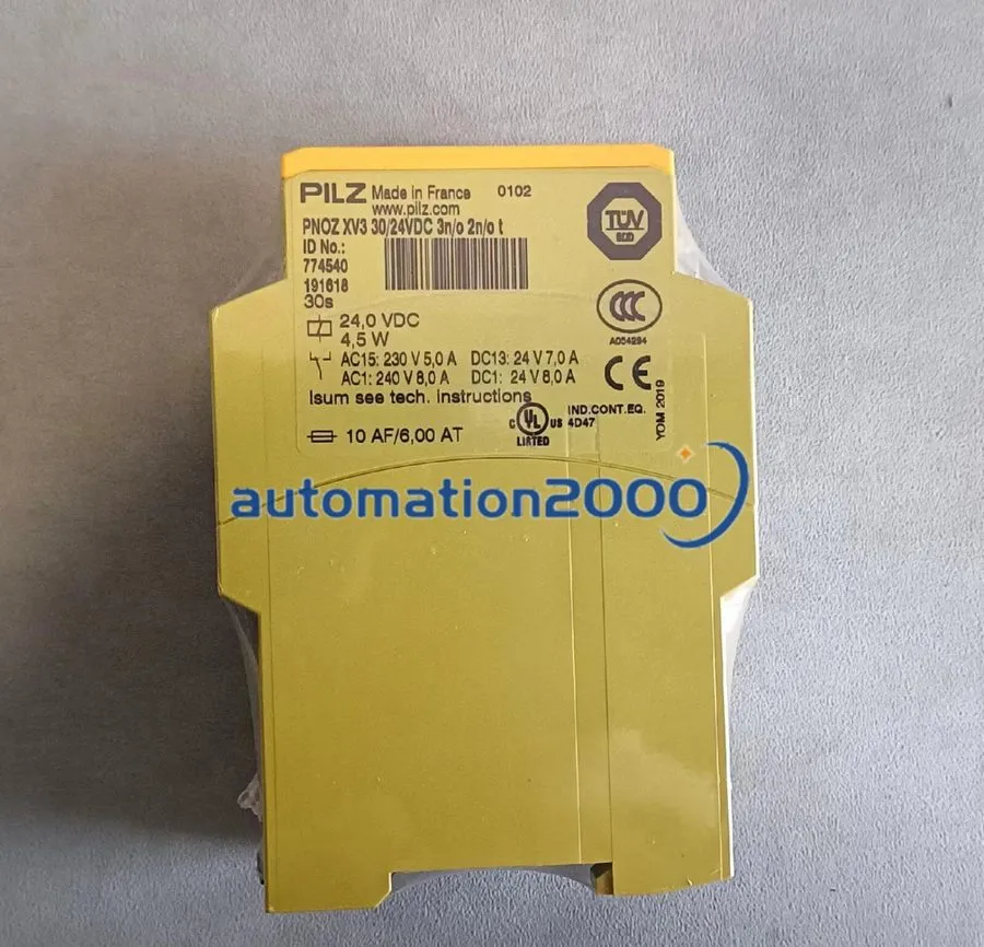 Реле безопасности PILZ 774540 Safety Relay PNOZ XV3 30/24VDC 3S 2SZ
