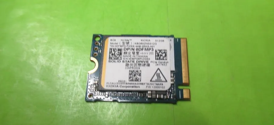 SSD-накопитель KIOXIA 512GB GEN 4x4 NVMe PCIe M2 SSD KBG60ZNS512G DELL 0DFMP3