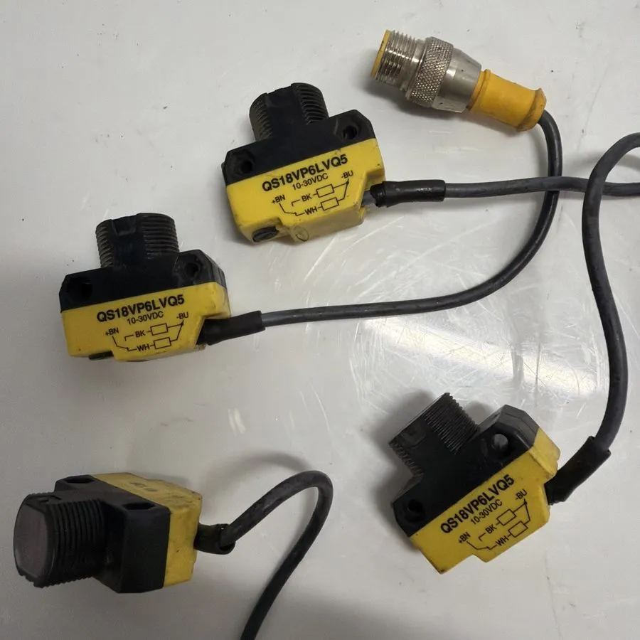 Фотоэлектрический датчик BANNER QS18VP6LVQ5 Photoelectric Sensor 10-30VDC USA lo