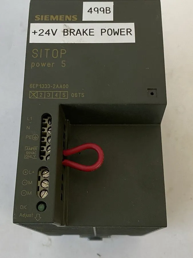 Блок питания SIEMENS 6EP1 333-2AA00 SITOP POWER 5 SUPPLY ac230v/120v out: dc24v/
