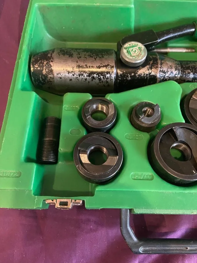 Электрооборудование GREENLEE 7806SB 7804SB Quick Draw Hydraulic Knockout *ALMOST