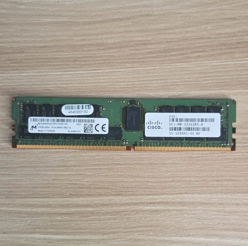 Модуль памяти UCS-MR-X32G2RS-H CISCO Branded 32GB DDR4-2666-MHz RDIMM/PC4-21300/ — фото лота 1
