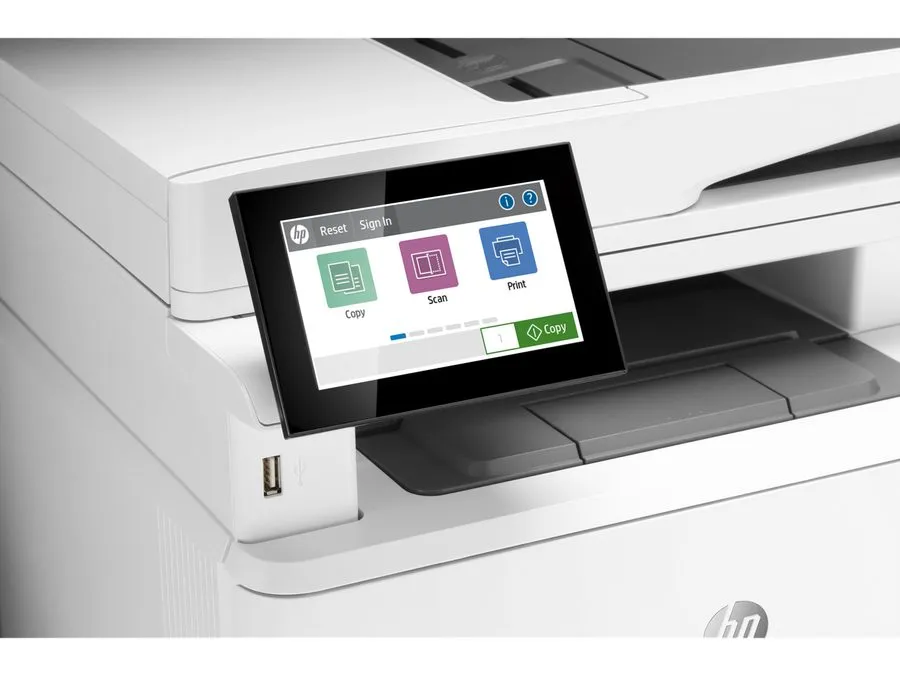 Лазерный принтер HP LaserJet Enterprise MFP M430f All-In-On B&W Laser Printer Sc