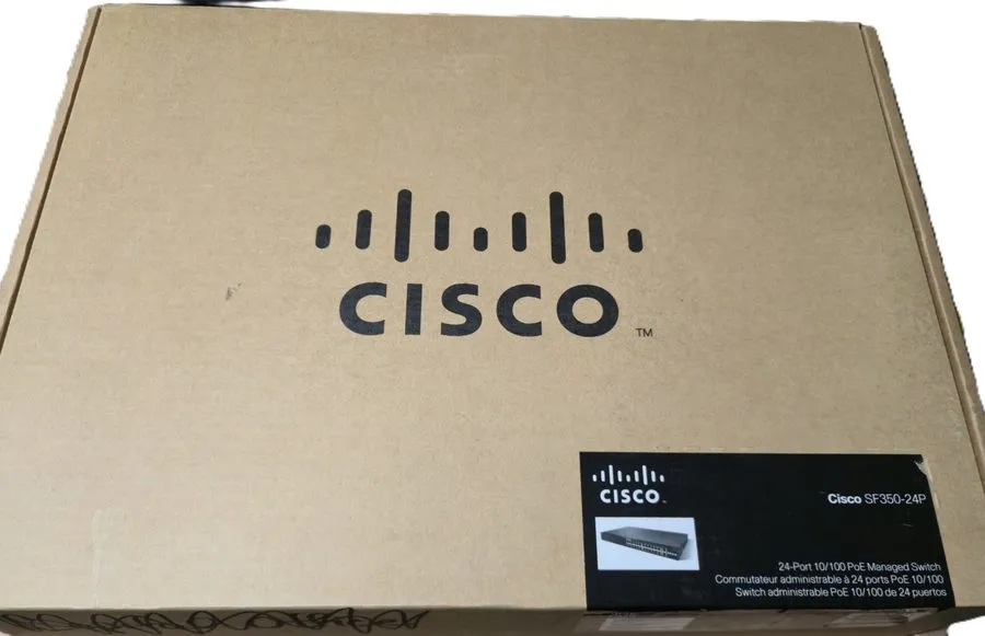 Коммутатор Cisco SF350-24P 24-Port 10/100 POE Managed Switch