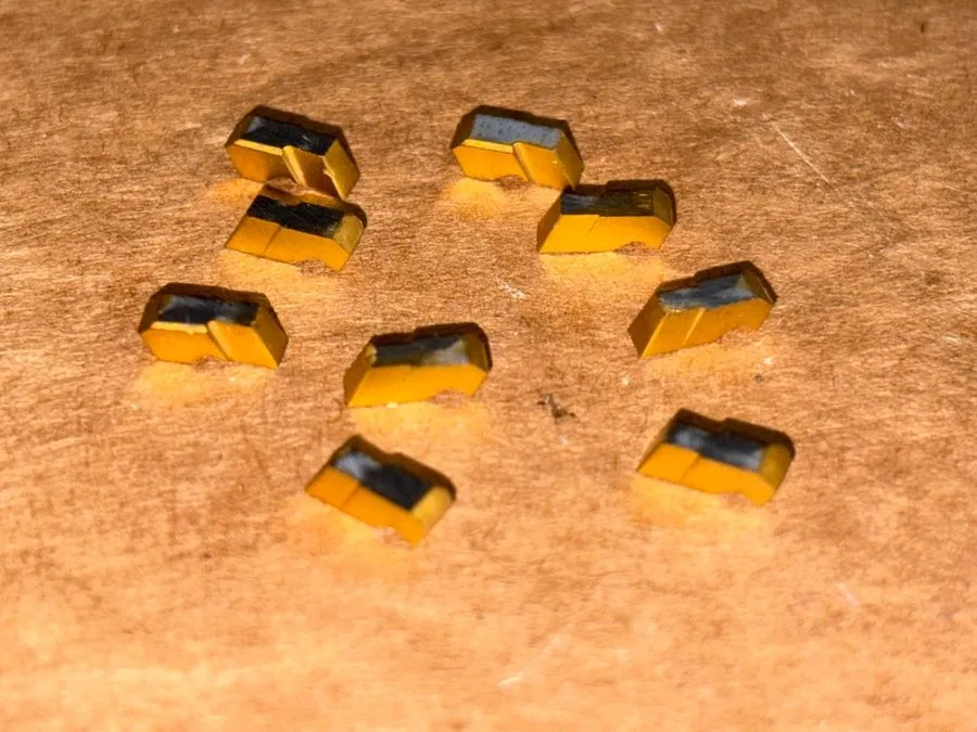 Режущий инструмент Kennametal Grooving Insert: NG1094L KC730, Carbide, Qty. 9 fr