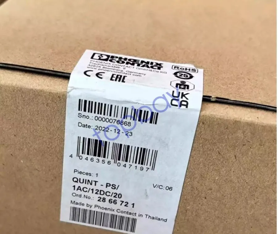 Блок питания 2866721 Quint-Ps/1AC/12DC/20 12VDC 20A Power Supply Unit
