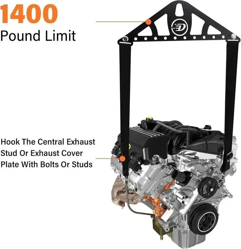 Складское оборудование Heavy-Duty Engine Lifting Sling, 2-Point Or 4-Point Adjus