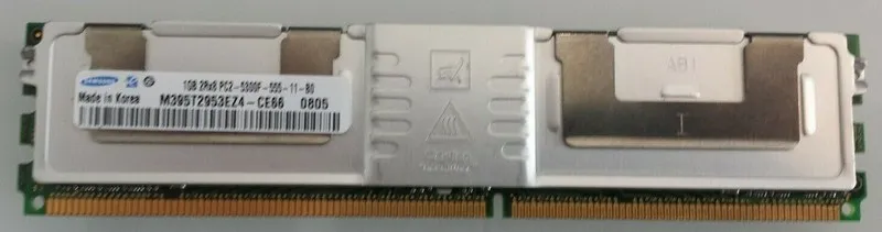 Модуль памяти Samsung 1GB DDR2-667 PC2-5300F 2Rx8 ECC FBDIMM M395T2953EZ4-CE66