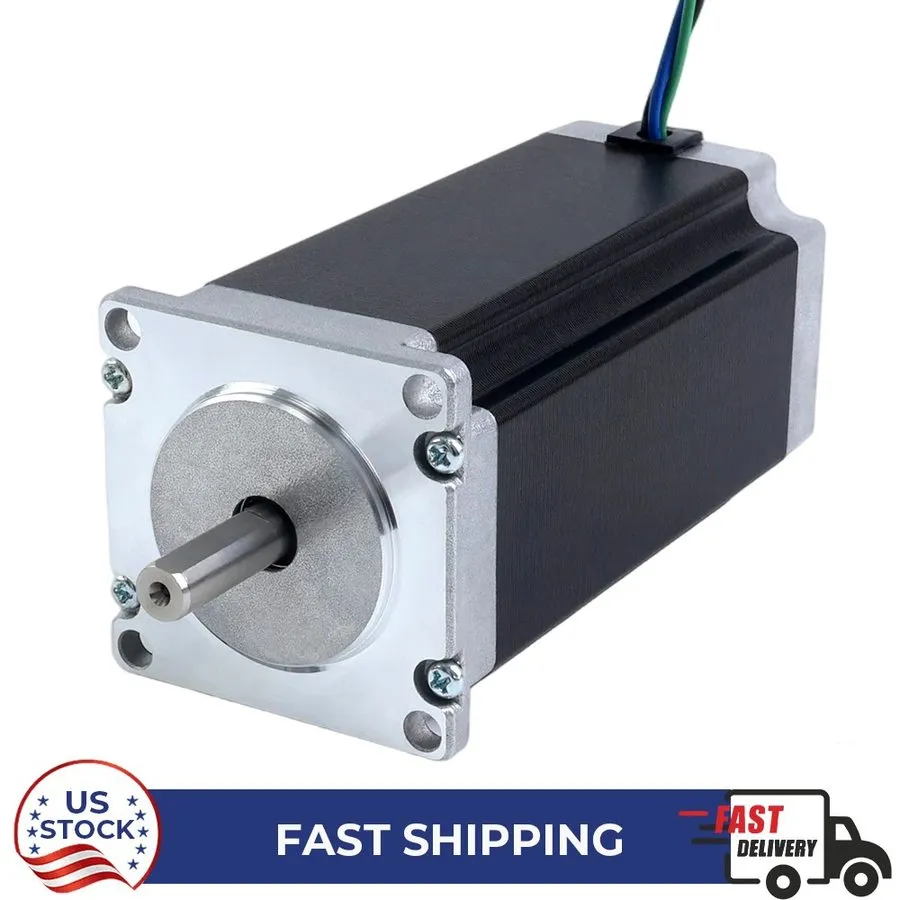 Шаговый двигатель Nema 23 Stepper Motor 3.0Nm(425oz.in) 57x100mm 4.2A 8mm Shaft 