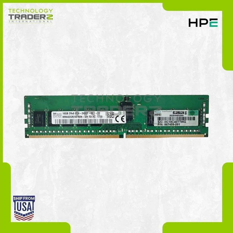 Модуль памяти P00423-B21 HP Compatible 16GB PC4-19200 DDR4-2400MHz 2Rx8 1.2V ECC