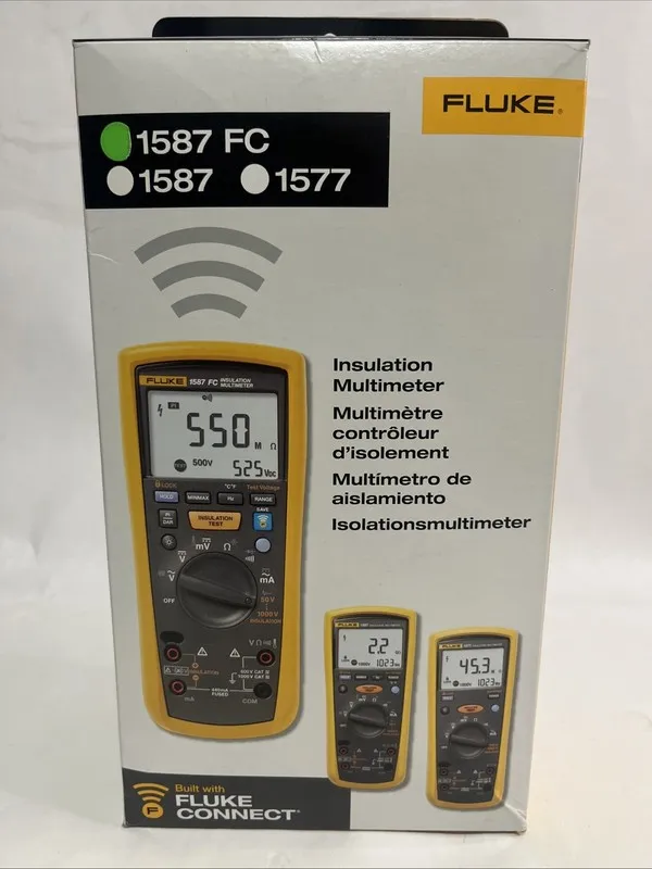 Мультиметр Fluke 1587 FC Insulation Multimeter True RMS Auto-Ranging