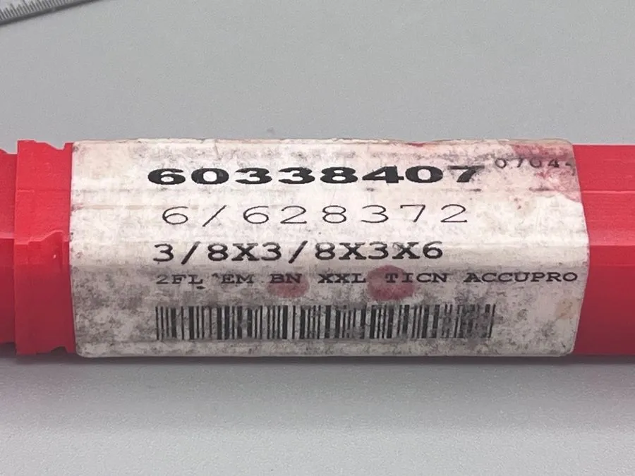 Режущий инструмент Accupro 60338407 3/8” Ball Nose Carbide End Mill TiCN 2FL 3” 