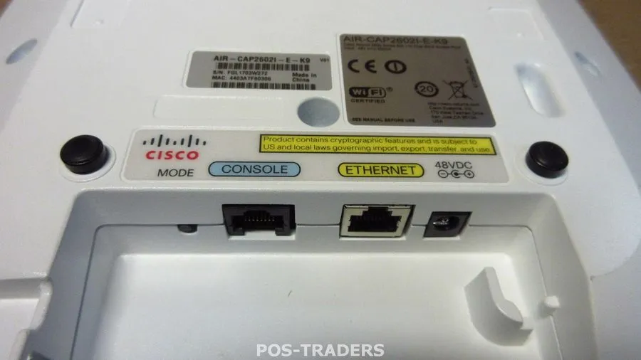 Точка доступа Wi-Fi Brande AIR-CAP2602I-E-K9 Cisco Aironet 2602I IEEE 802.11n 45